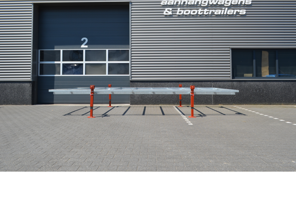 Remorque plateau détachable Vlemmix 300 plateau