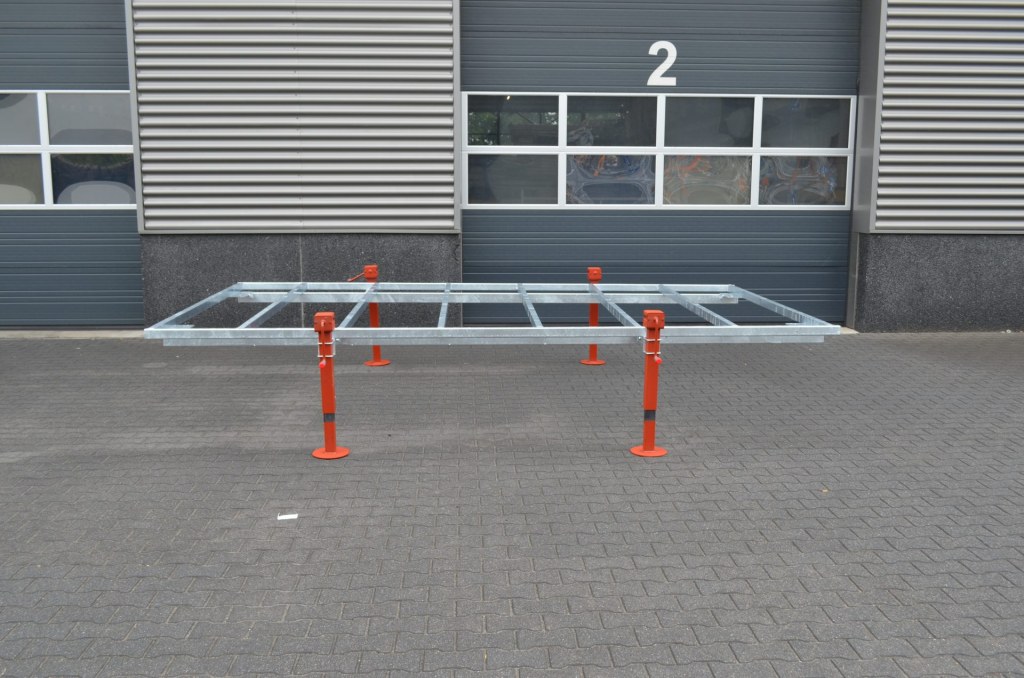Remorque plateau détachable Vlemmix 300 plateau