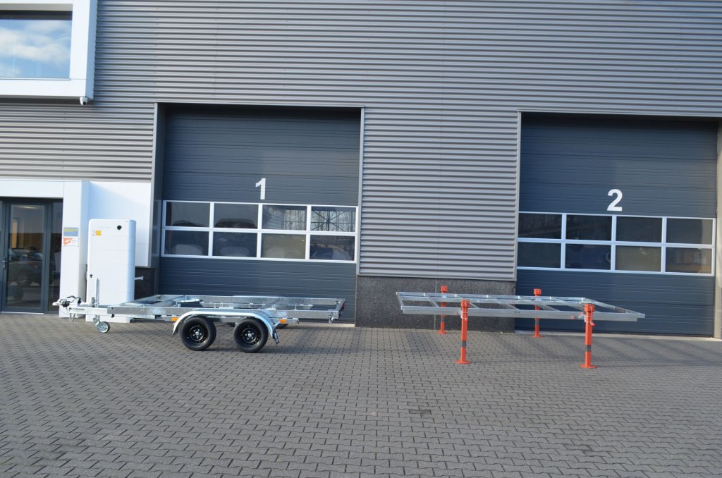 Remorque plateau détachable Vlemmix 360 1×1800 kg