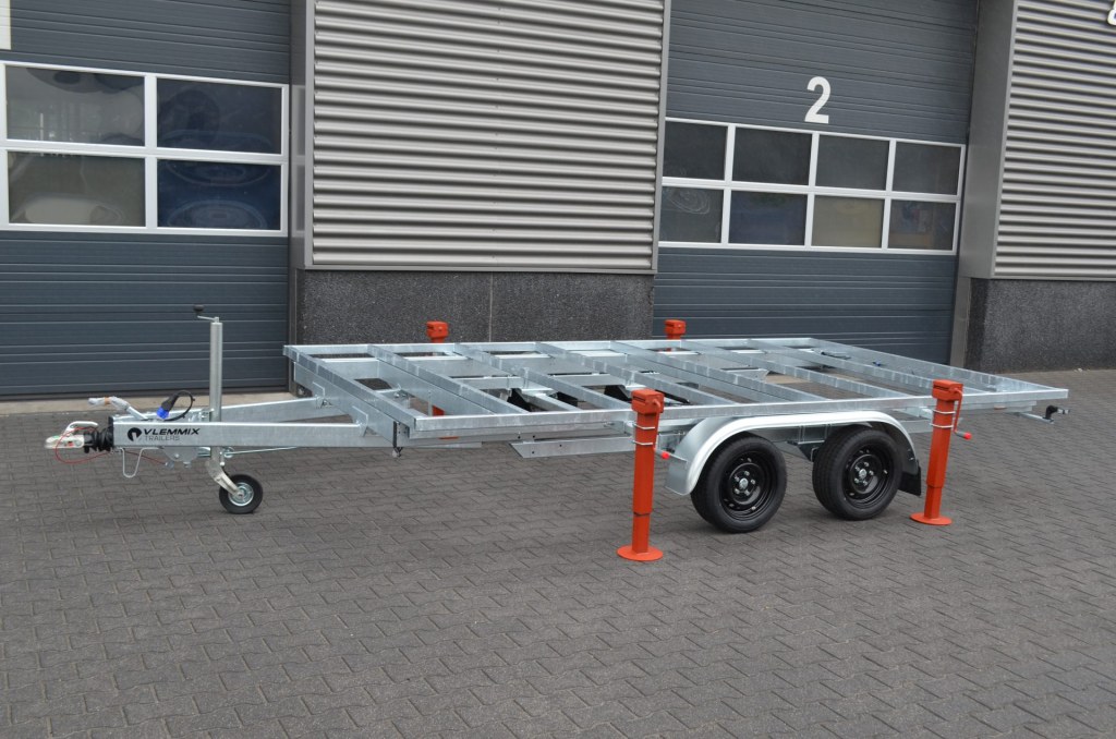 Remorque plateau détachable Vlemmix 420 1×1800 kg