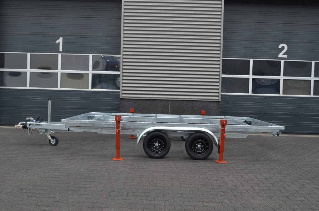 Remorque plateau détachable Vlemmix 420 1×1800 kg