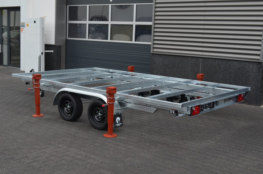 Remorque plateau détachable Vlemmix 420 1×1800 kg
