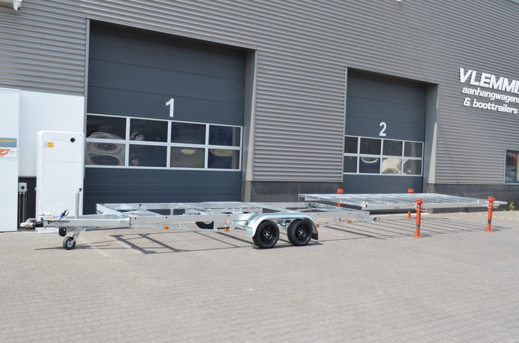 Remorque plateau détachable Vlemmix 540 2×1800 kg