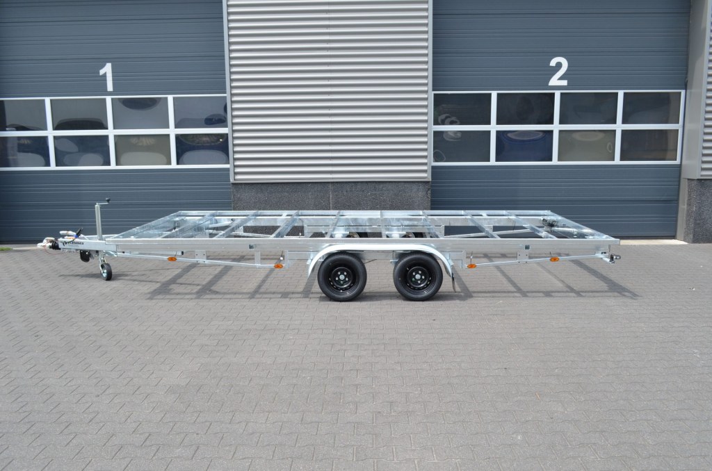 Remorque plateau détachable Vlemmix 540 2×1800 kg