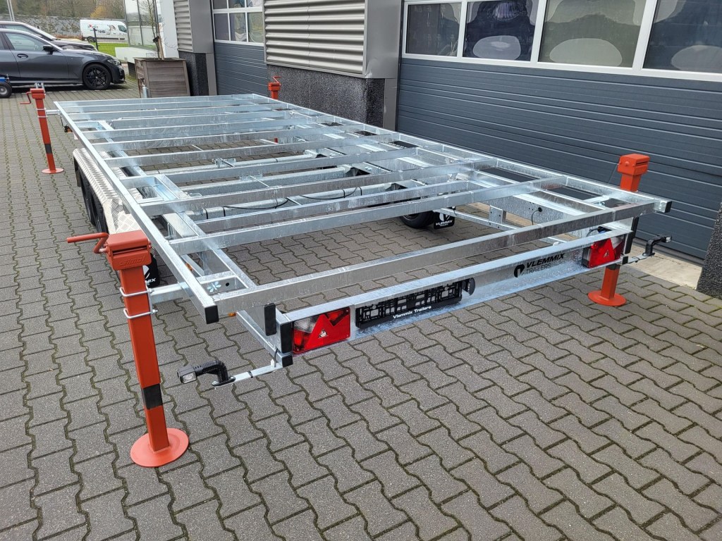 Remorque plateau détachable Vlemmix 540 3×1350 kg