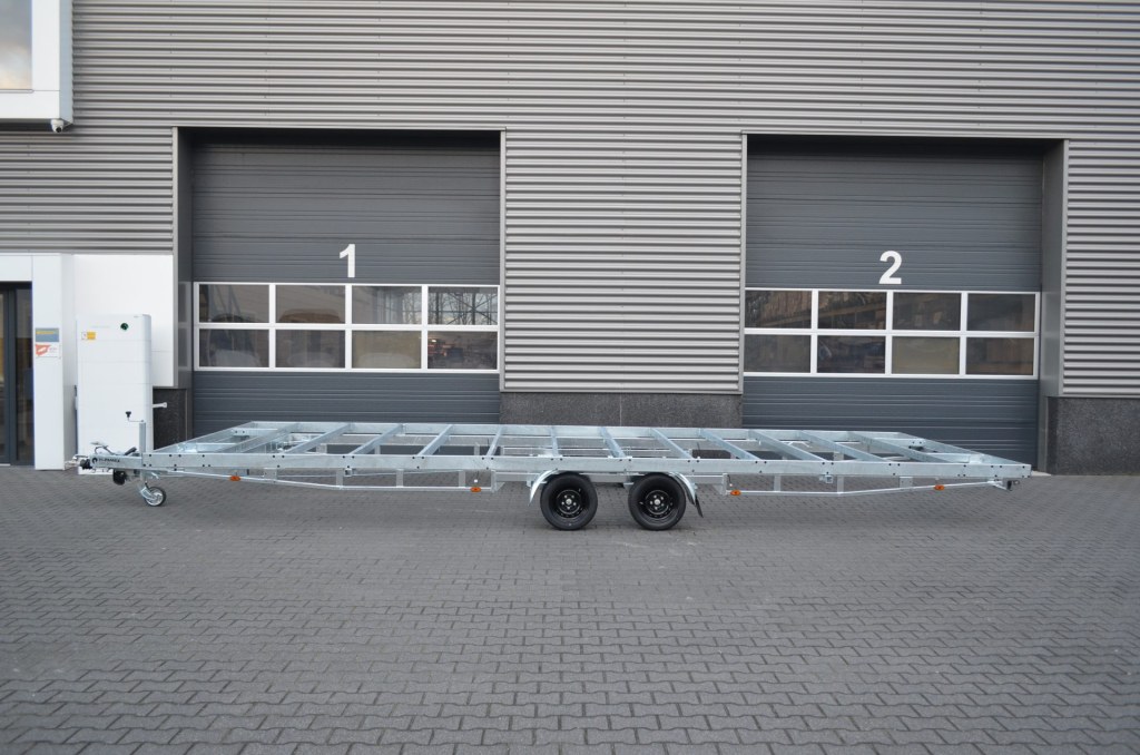 Remorque plateau détachable Vlemmix 720 2×1800 kg – 3 m de large