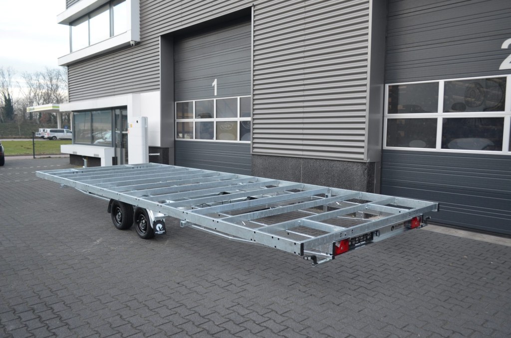 Remorque plateau détachable Vlemmix 720 2×1800 kg – 3 m de large