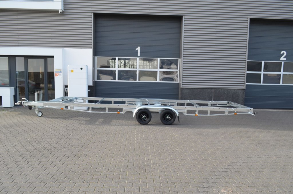 Remorque plateau détachable Vlemmix 720 2×1800 kg