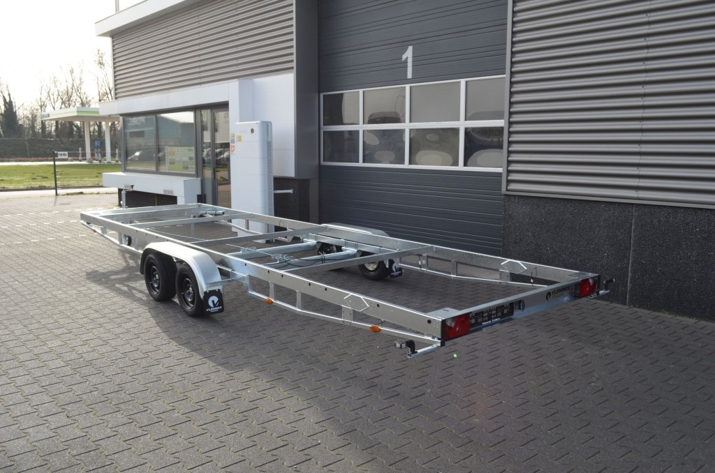 Remorque plateau détachable Vlemmix 720 2×1800 kg