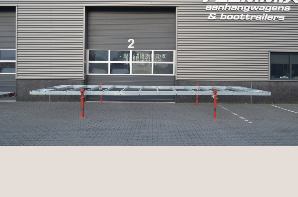 Remorque plateau détachable Vlemmix 720 plateau – 3 m de large