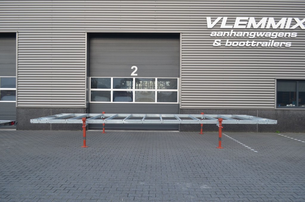 Remorque plateau détachable Vlemmix 720 plateau – 3 m de large