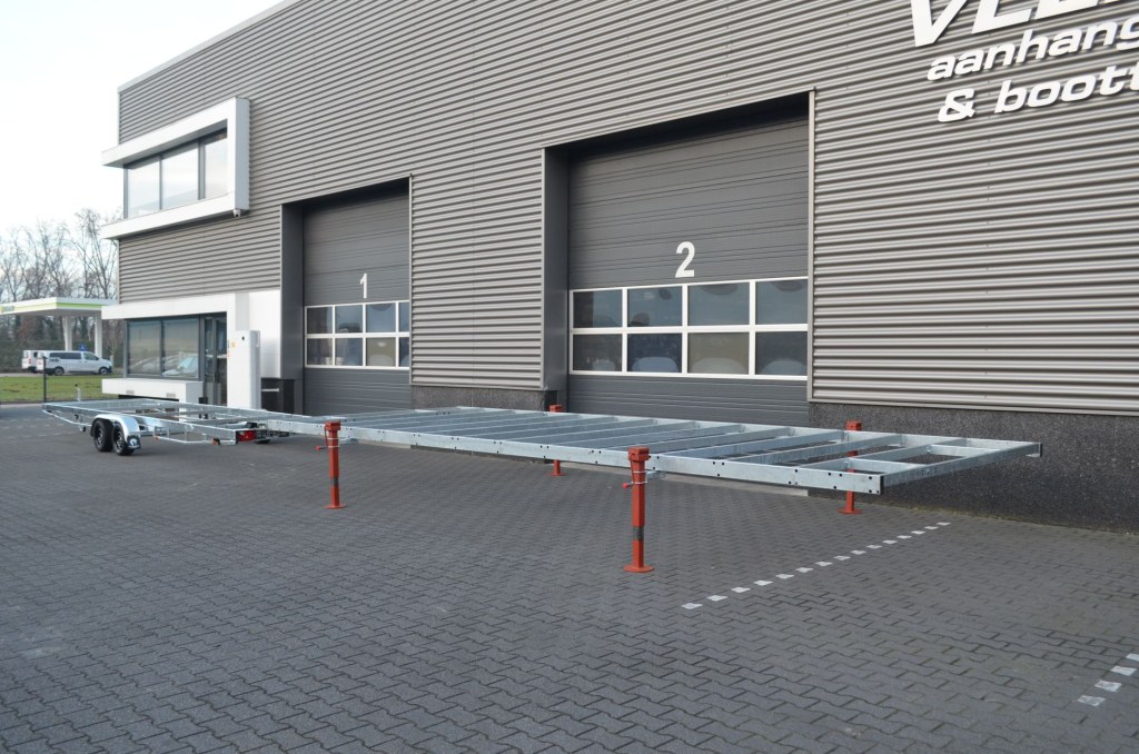 Remorque plateau détachable Vlemmix 720 plateau – 3 m de large