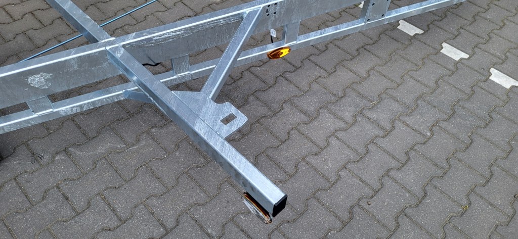 Remorque plateau détachable Vlemmix 780 3×1350 kg