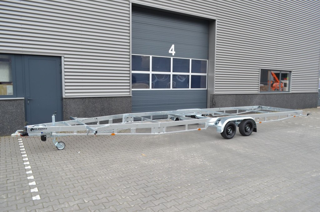 Remorque plateau détachable Vlemmix 840 2×1800 kg