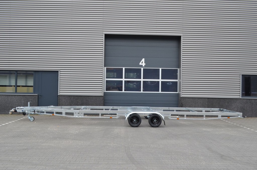 Remorque plateau détachable Vlemmix 840 2×1800 kg