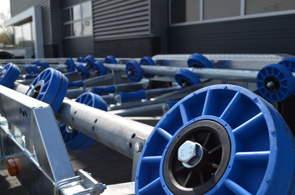 Remorque Flex-Roll Vlemmix 10m 2×1800 kg