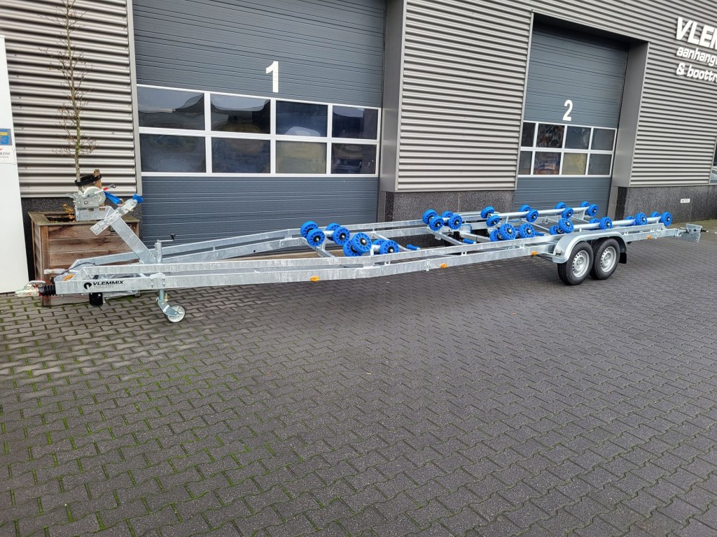Remorque Flex-Roll Vlemmix 10m 2×1800 kg
