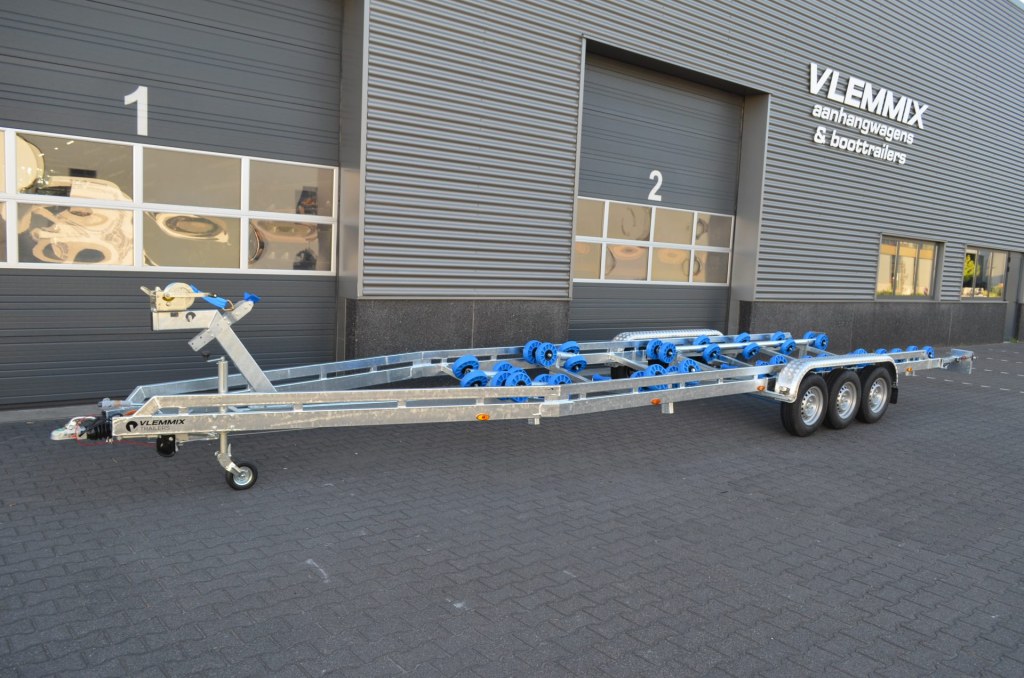 Remorque Flex-Roll Vlemmix 10m 3×1350 kg