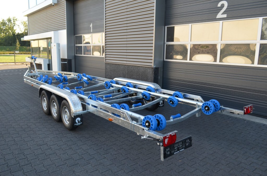 Remorque Flex-Roll Vlemmix 10m 3×1350 kg