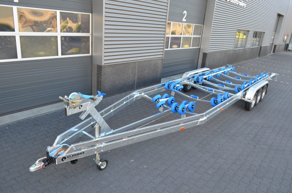 Remorque Flex-Roll Vlemmix 10m 3×1500 kg