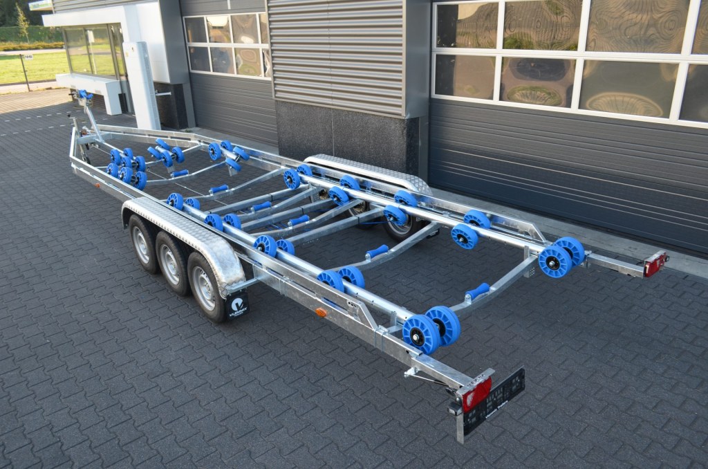 Remorque Flex-Roll Vlemmix 10m 3×1500 kg