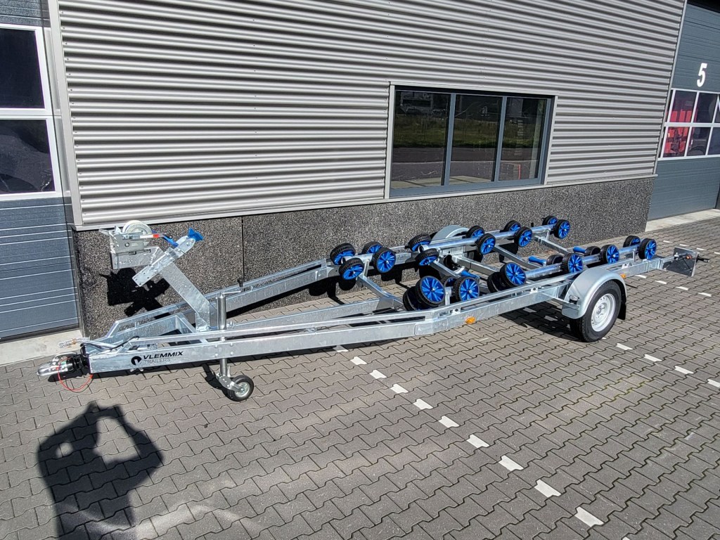 Remorque Flex-Roll Vlemmix 6,3m 1×1800 kg