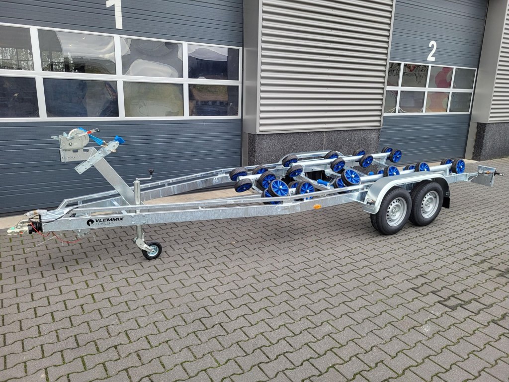 Remorque Flex-Roll Vlemmix 6,3m 2×1350 kg