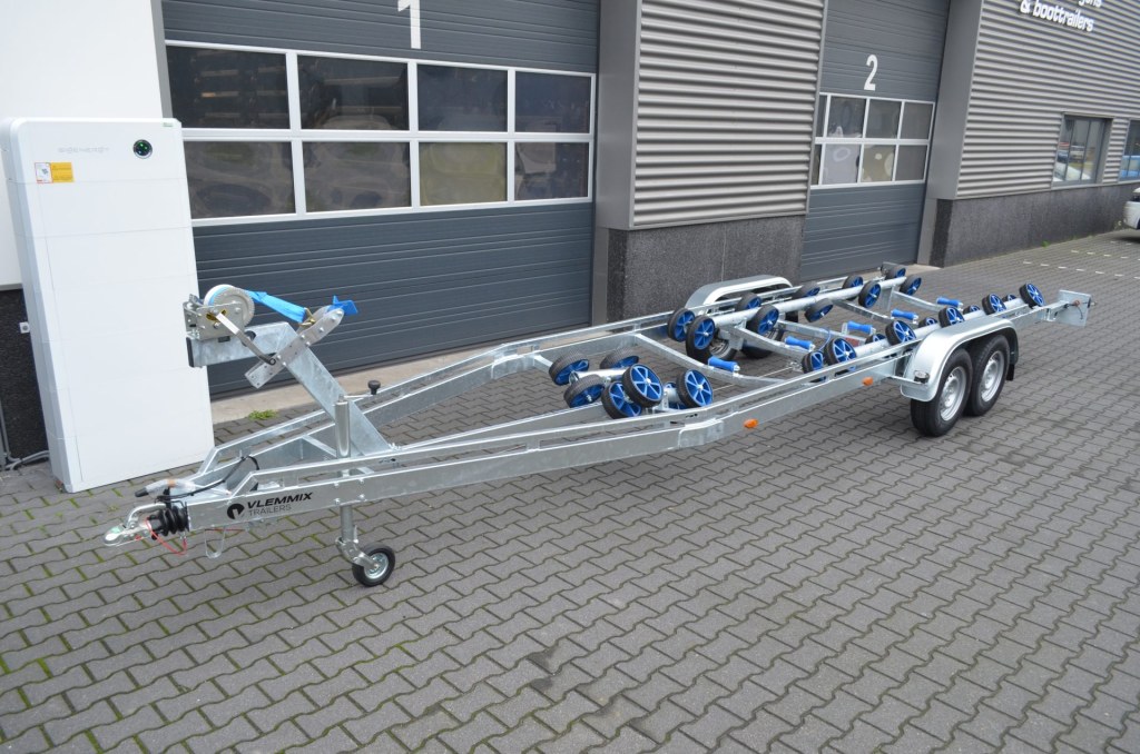 Remorque Flex-Roll Vlemmix 7,8m 2×1350 kg