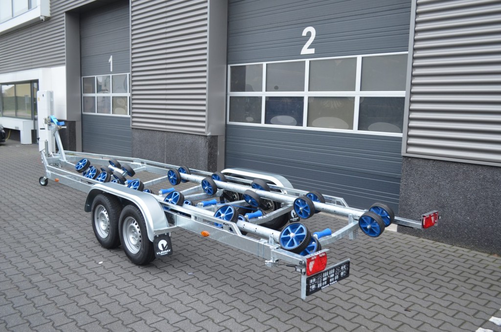 Remorque Flex-Roll Vlemmix 7,8m 2×1350 kg