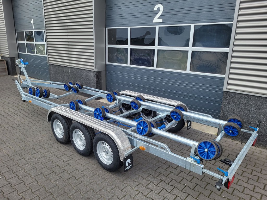 Remorque Flex-Roll Vlemmix 7,8m 3×1350 kg