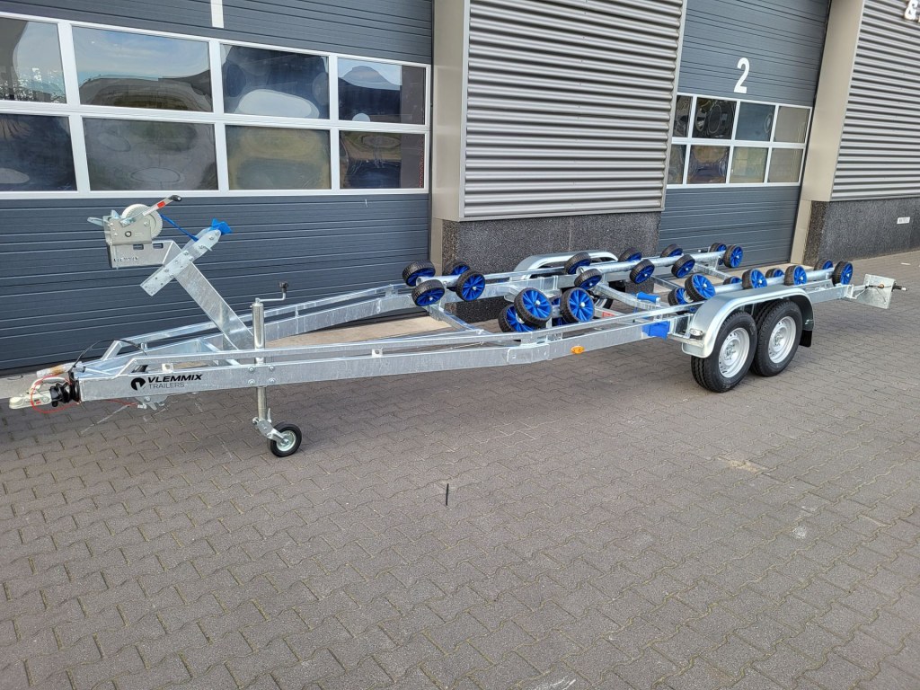 Remorque Flex-Roll Vlemmix 7m 2×1350 kg