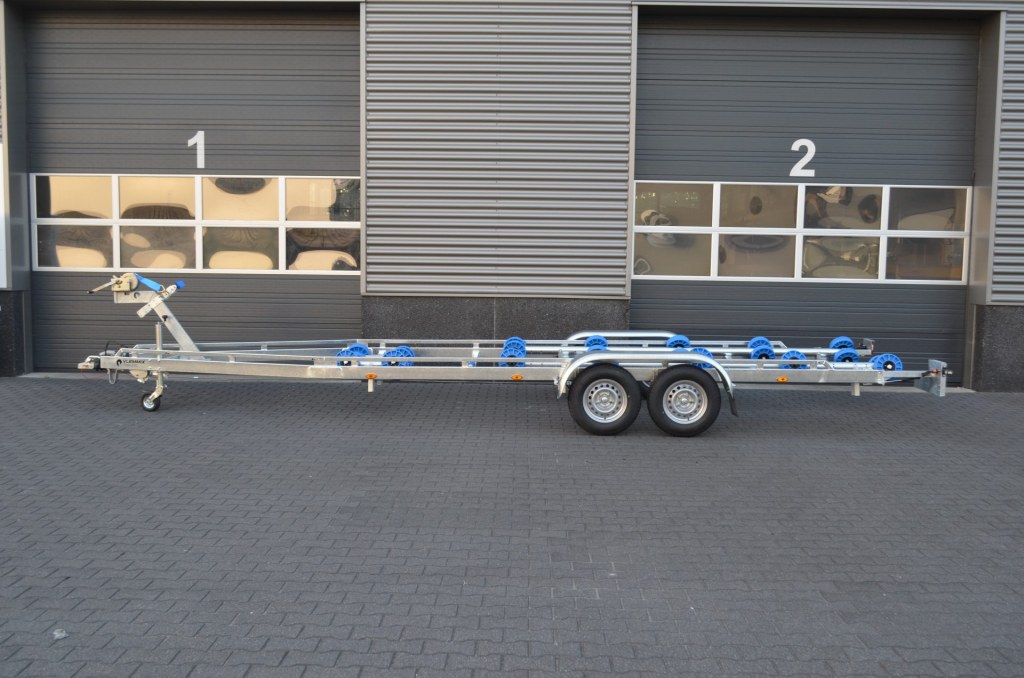 Remorque Flex-Roll Vlemmix 8,4m 2×1350 kg