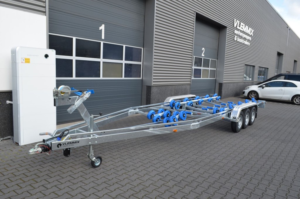 Remorque Flex-Roll Vlemmix 8,4m 3×1350 kg