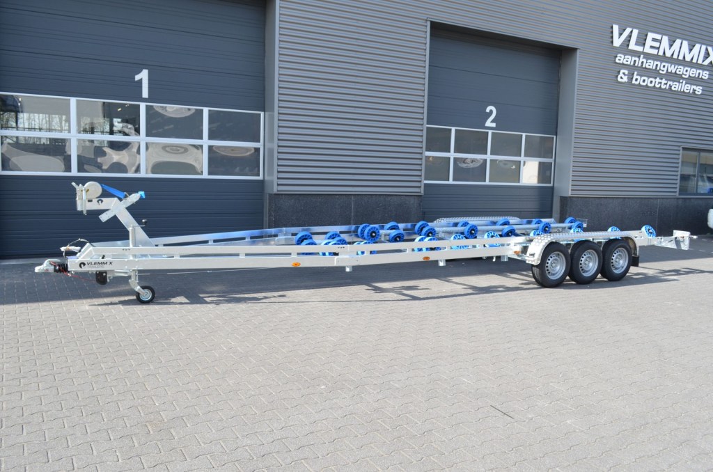 Remorque Flex-Roll Vlemmix 9,2m 3×1350 kg