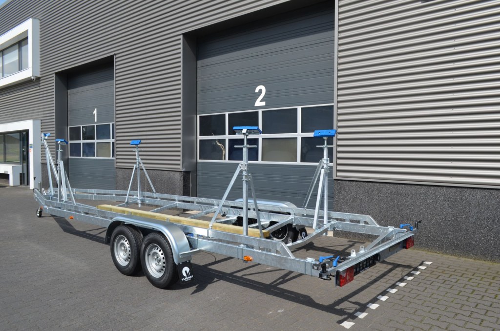 Remorque pour voilier Vlemmix 10 m 2×1800 kg