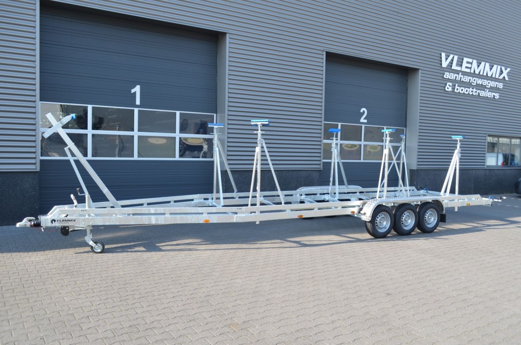 Remorque pour voilier Vlemmix 9,2 m 3×1350 kg