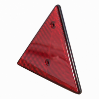 Triangular retro-reflector to be screwed