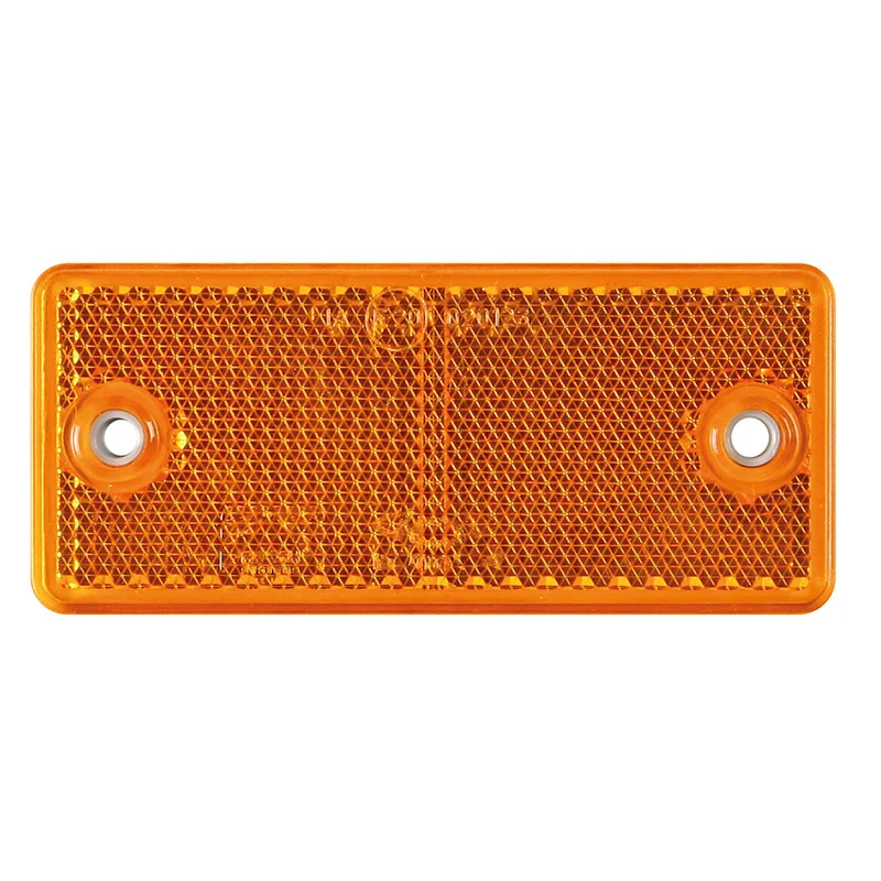 réflecteur orange | montage à vis 90 x 40 mm
