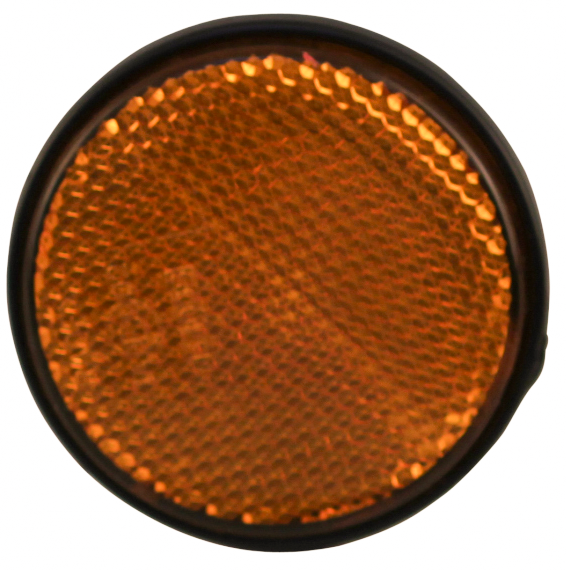 réflecteur Ø orange auto-collant Ø61