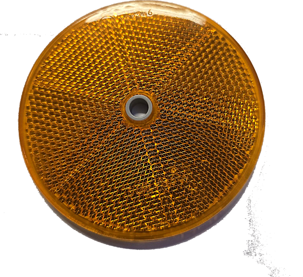 réflecteur Ø orange Ø80