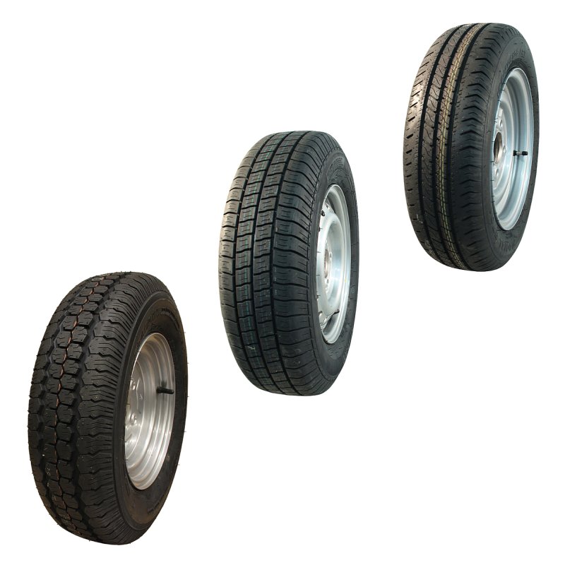 Roues complètes pour remorque