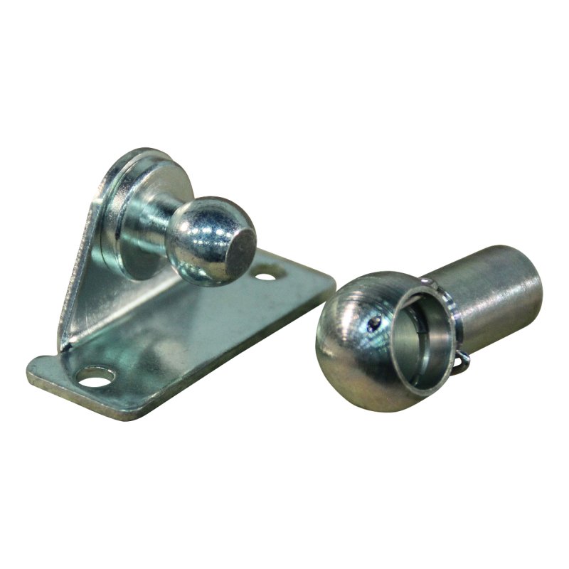angle bracket with ball, ball pan and circlip BA30/K13+PF30 zinc plated Max 1200N.