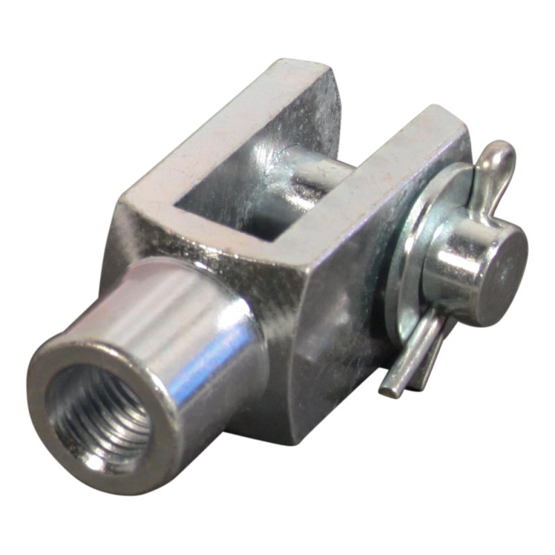 gaffel inclusief pen GG64* inb. 64 verzinkt Incl. ring en splitpen M16x32mm