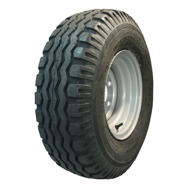 10.0/80-12 IMP 7.00x12 ET0 94/140/5 steel AW-909 silver grey air tire + wheel +