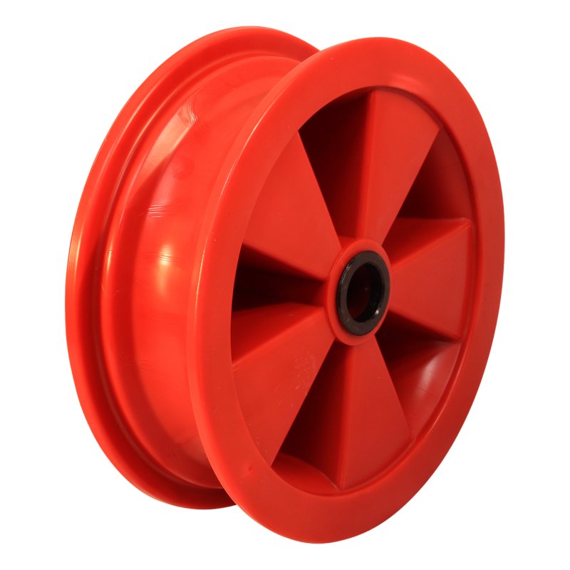 2.50Ax8 ET0 ET0 rollager Ø25 NL75mm kunststof rood