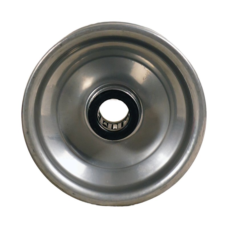 wheel 2.10x4 ET0 roller bearing Ø20 NL50mm steel silver grey