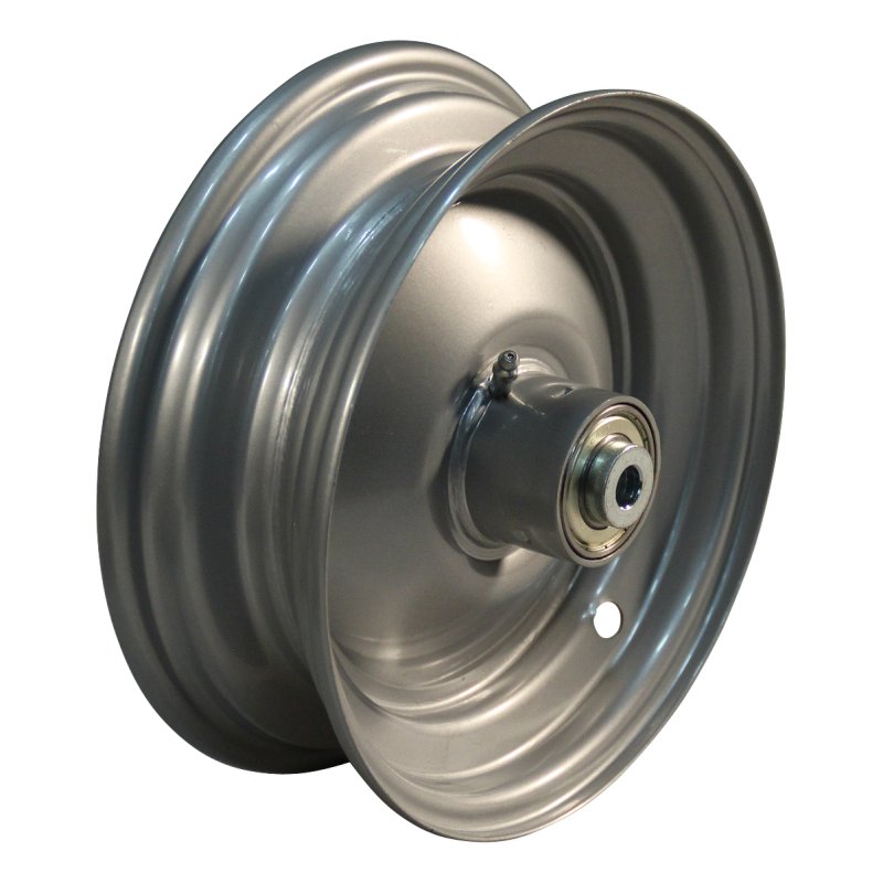 wheel 2.50x8 ET0 Westfalia ball bearing 12,3 NL124mm steel silver grey