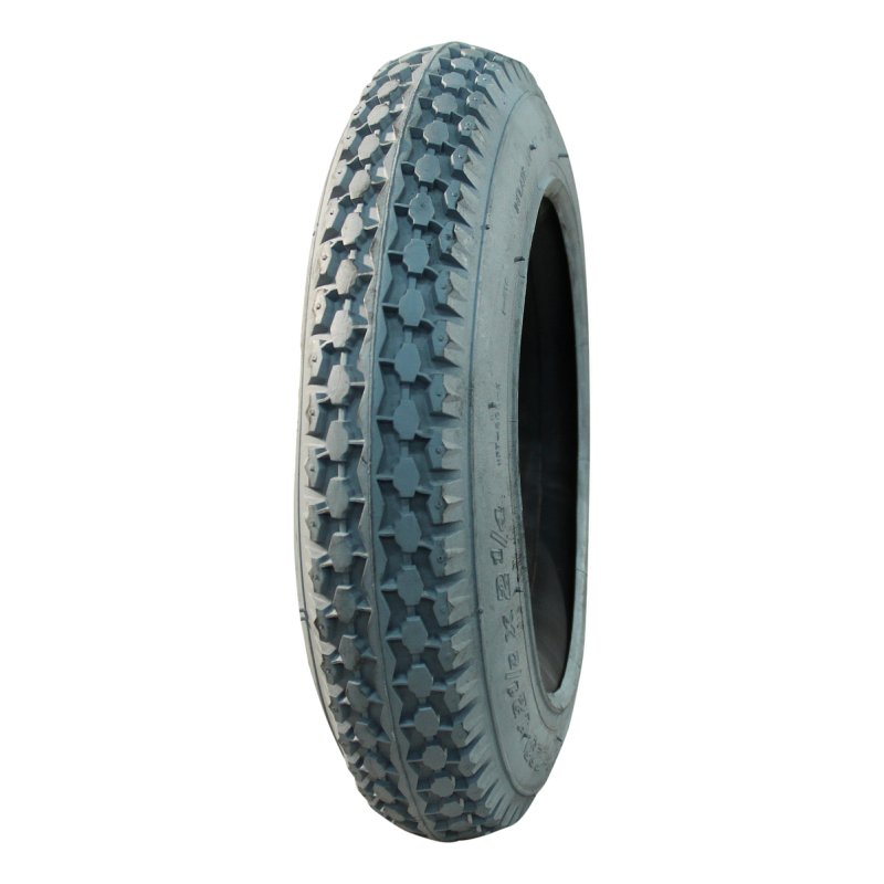 air tire + wheel 12 1/2 x 2 1/4 (2.25-8) 1.25x8 (12 1/5x 12 1/4) ET0 Ø30 steel HF-803 red