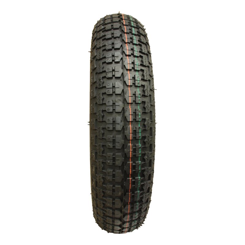 air tire + wheel 3.50-8 2.50Ax8H2 ET0 NL75mm steel V-9128 grey