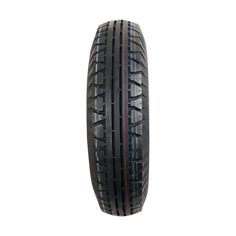 air tire + wheel 4.00-8 3.00Dx8 ET0 60/100/4 steel V-40 silver grey